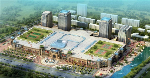 淄博名尚城市廣場(chǎng)-蜂巢芯空心樓蓋案例